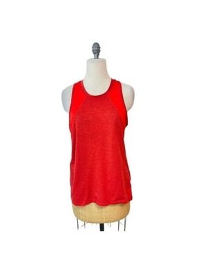 The North Face Orange Red Tank Top Medium